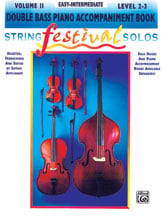 STRING FESTIVAL SOLOS #2 String Bass Piano Accompaniment Book cover Thumbnail